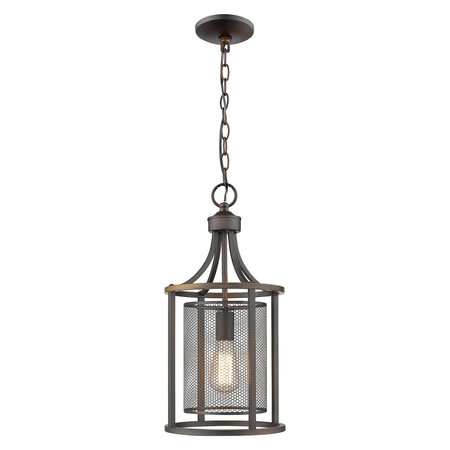 EGLO 1X100 Pendant W/ Oil Rubbed Bronze Finish And Metal Shade 202812A